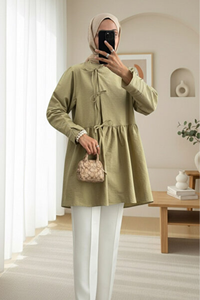 HİJABAYA Κιμονό με δέσιμο στο μπροστινό μέρος και τμήματα στα πλάγια