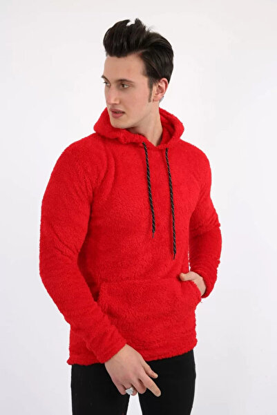 MORADO SE SIENTE PERFECTO Hooded Kangaroo Pocket Men's Casual Plush Sweatshirt