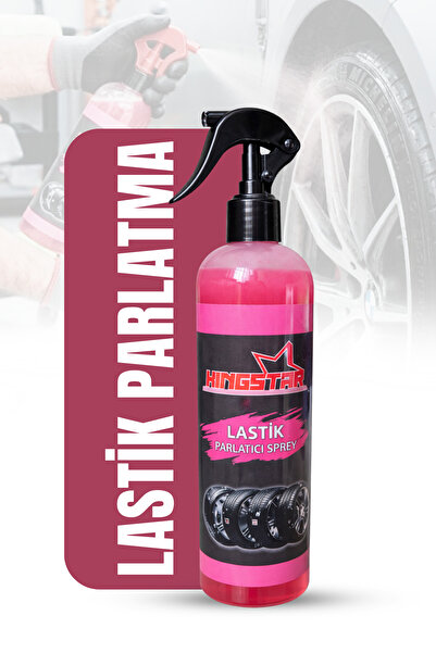 Kingstar Lastik Parlatıcı Sprey Oto Lastik Yenileyici Parlak Görünüm Uzun Sür...