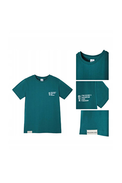 Mod Kids Tricou Baietesc Mod Kids, 146, Smarald, Bumbac, Usor si Moale, Confo...