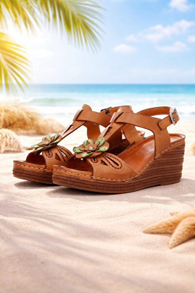 İNZE AYAKKABI Сандали от естествена кожа Модел: Адора