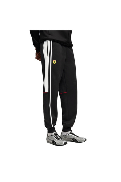 Puma Ανδρικό μαύρο φούτερ casual στυλ Ferrari MT7 63583401