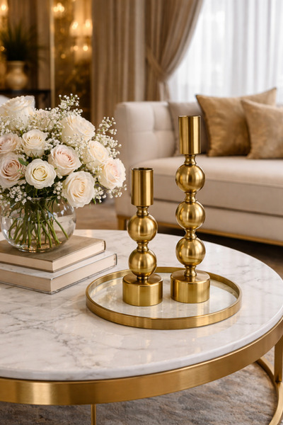 EvLight Nora Eskitme 2’Li Metal Mumluk