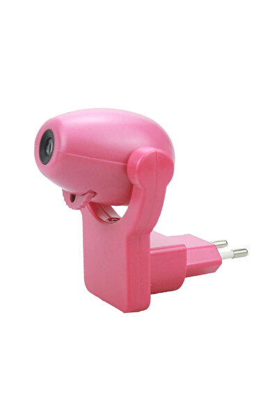 Luxera Lighting Pink LED Night Light with Projection for Children, 0.7W