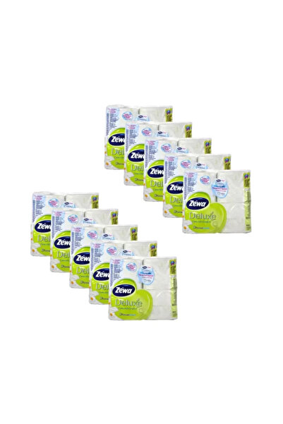 MetaloChimice Pachet - 10 x Hârtie igienică Zewa Camomile Comfort 4 role 3 st...