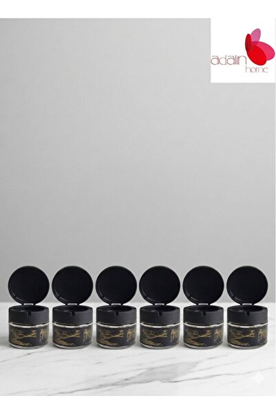 Adalinhome Γυάλινο Τασάκι με Καπάκι – Κομψός Σχεδιασμός για την Αποφυγή Οσμών...