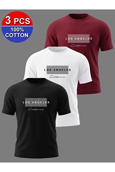 puolikuu تيشيرت للجنسين بمقاس كبير مطبوع عليه حجر ستون لو بي إل كي