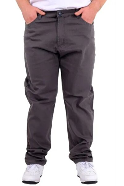 cusseli Large Size Men's Gabardine Trousers 5 Pockets Nature Classic C22920 A...