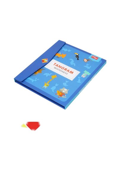 OEM Carte magnetica tangram, 96 modele, puzzle educativ, 3+ ani