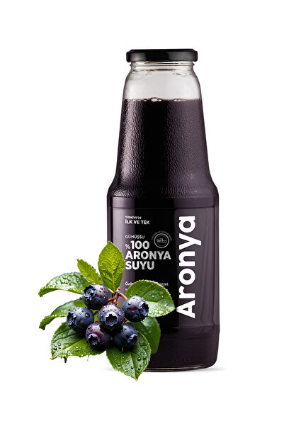 Gümüşsu Gümüşhane %100 Aronya Suyu - 1 Litre Koli (6 Adet)