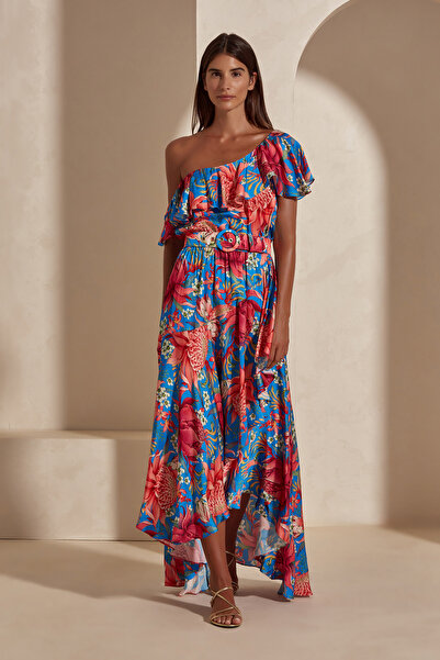 Dahlia Bianca Kiana Floral Patterned Dress