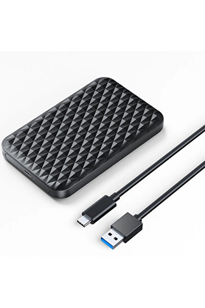 Orico Θήκη 2520C3-V1 για HDD / SSD SATA 2.5 ιντσών, USB-C, Μαύρο