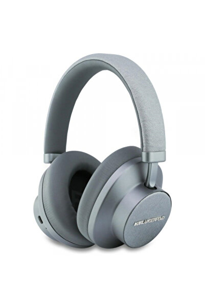 Karl Lagerfeld Handsfree Bluetooth Saffiano Elongated, A2DP, ANC, Gri