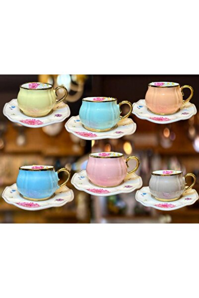 ACAR ROWAN 6 KİŞİLİK TÜRK KAHVESİ FİNCANI