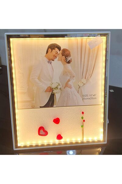 Decorhills FRAMES & DECOR Photo with LED Lights, Multiple Occasion Display, W...