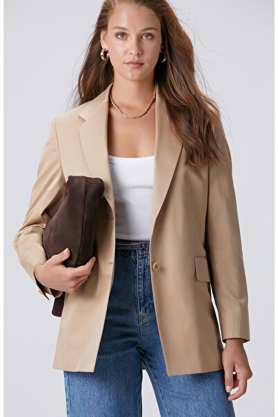 Network Siyah Kahverengi Desenli Ceket