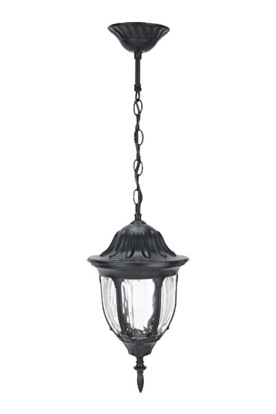 Luxera Lighting Felinar Cu Lant Negru 220V/60W/Ip43