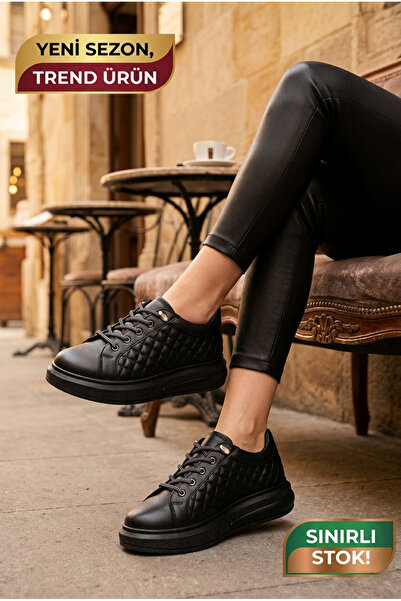 Registan Shoes LANDOF PUFY AKILLI BAĞCIK YUMUŞACIK RAHAT TABAN KADIN SNEAKER ...