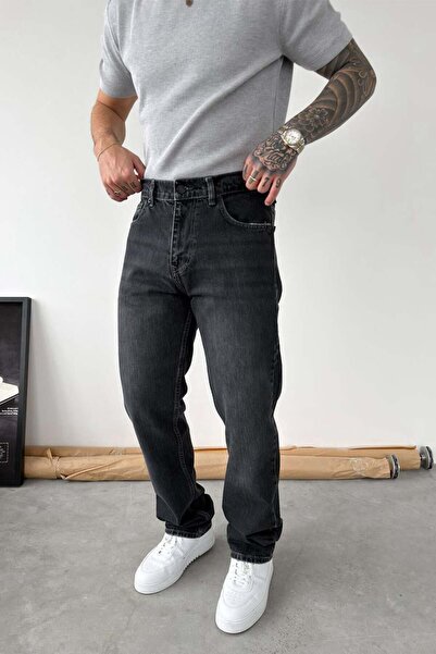 HAFKAGİYİM Anthracite Soft Gradient Regular Trousers