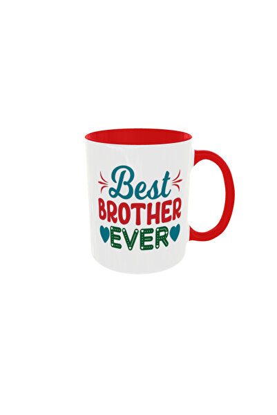 OEM Personalized best brother hearts mug, 350ml – the ideal gift for any occa...