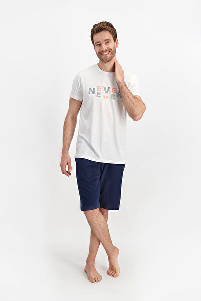 Arnetta بدلة برمودا كريم نيفر أفر للرجال - Ar1382-s