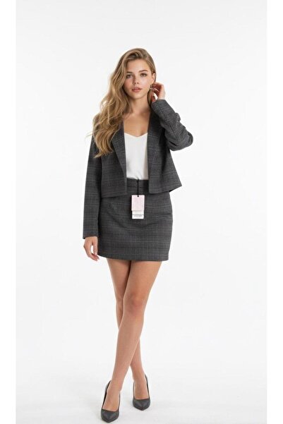 NAF NAF PARIS Sacou dama, NAF NAF Paris, in carouri