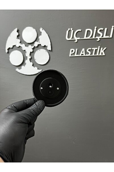 3DisliPlastik Alfa Romeo Giulietta Petek Sadece Panjur Logo Yuvası Siyah 3D B...