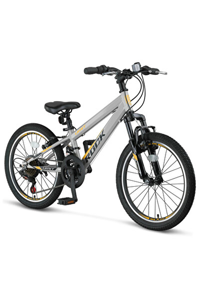 Ümit 2468 ROCK ERKEK DAĞ BİSİKLETİ MSV-V 24 JANT 21 VİTES GRİ SARI