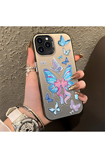 Hontinga iPhone 11 Pro Max Compatible Silicone Edge Hard Back Anti-Fall Phone...