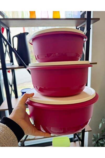 Tupperware Miksim 6 Lt, 3.5 Lt, and 2 Lt Set.