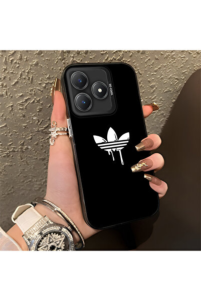 Hontinga Realme Note 60 Compatible Silicone Edge Hard Back Anti-Fall Phone Ca...