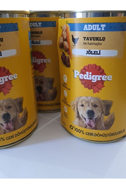 Pedigree PATİLİMARKET köpek konserve tavuklu havuçlu 6 adet