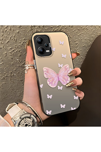 Hontinga حافظة هاتف Poco X5 5G متوافقة مع السيليكون ذات الحواف الصلبة والمضاد...