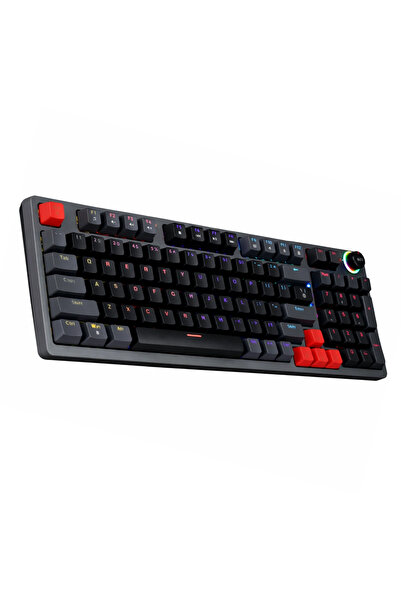 Blackbird Game Center Jedel KL-114 Mekanik Gaming Klavye - Blue Switch, RGB Aydınlatmalı, Volume Kontrol