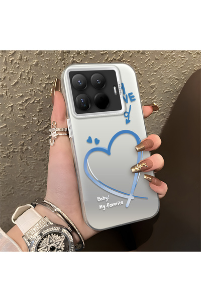 Hontinga حافظة هاتف 15T Pro متوافقة مع الحواف السيليكونية الصلبة والمضادة للس...