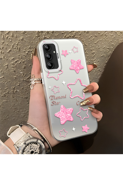 Hontinga حافظة هاتف سامسونج جالاكسي A14 5G متوافقة مع الحواف السيليكونية الصل...