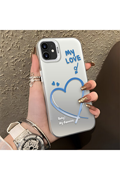 Hontinga حافظة هاتف آيفون 12 ميني متوافقة مع الحواف السيليكونية الصلبة والمضا...