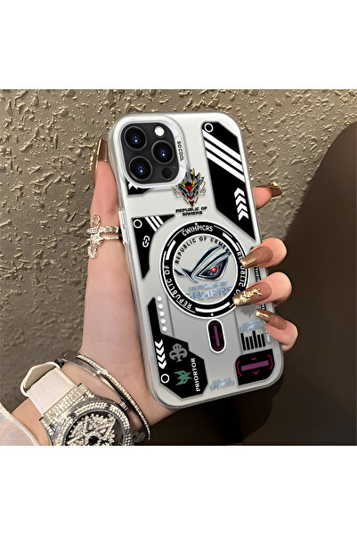 Hontinga iPhone 16 Pro Compatible Silicone Edge Hard Back Anti-Fall Phone Cas...