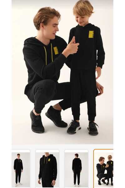 Arnetta FATHER SON COMBIN Tracksuit SET [CHILDREN'S AND ADULT PRICES DIFFERENT]