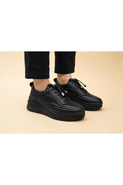 TRENDYSHOSE 25520 Comfortable Guaranteed Natural Leather Anatomic Women's Shoes