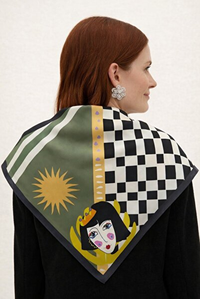 tarzınısec Επιλέξτε το στυλ σας Μαύρο μαντήλι Queen / Μπαντάνα / Αξεσουάρ / Κ...