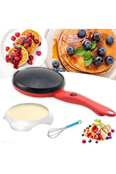OEM Electric Non-Stick Pancake Frying Pan 20cm, 600W, with Wire Rack and Bowl...
