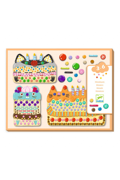 djeco Joc creativ de mozaic pentru cei mici de la