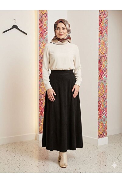 Ysferbutik Kadi Skirt Suet