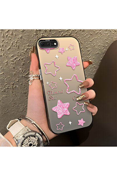 Hontinga iPhone 7 Plus Compatible Silicone Edge Hard Back Anti-Fall Phone Cas...
