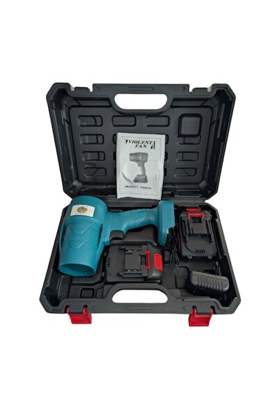 German Meister Φορητός Φυσητήρας Αέρα με 2 Μπαταρίες 128V 8Ah