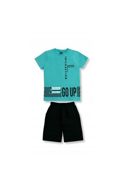 Mod Kids Set de trening copii, Mod Kids, tricou lejer plus pantaloni drepti, ...
