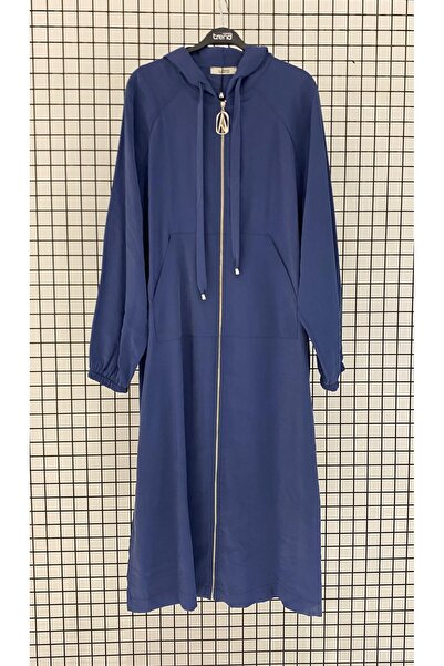 Armine Trendy Chic Hooded Zippered Raglan Sleeve Comfortable Cut Summer Hijab...