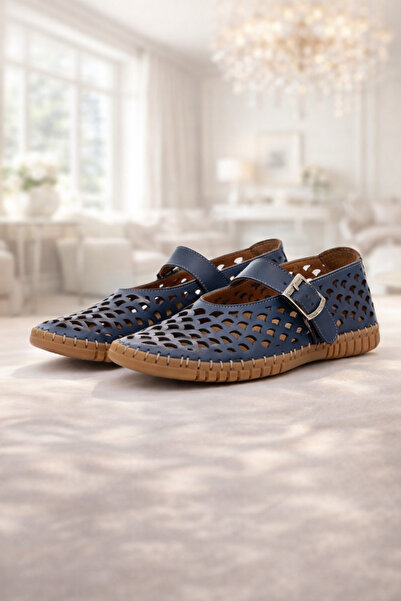 İNZE AYAKKABI Genuine Leather Casual Model Name: Talia