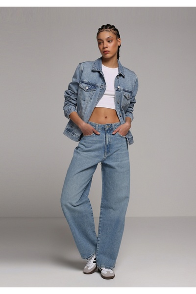 Colin's Γυναικείο παντελόνι τζιν σε χαλαρή γραμμή, ανοιχτόχρωμο ινδιγκό